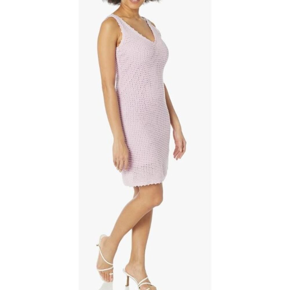 Steve Madden Large Crochet Knit Dress Lined Sleeveless Summer/spring Wedding